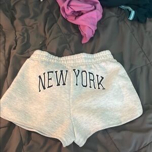 Gray New York Women's Shorts